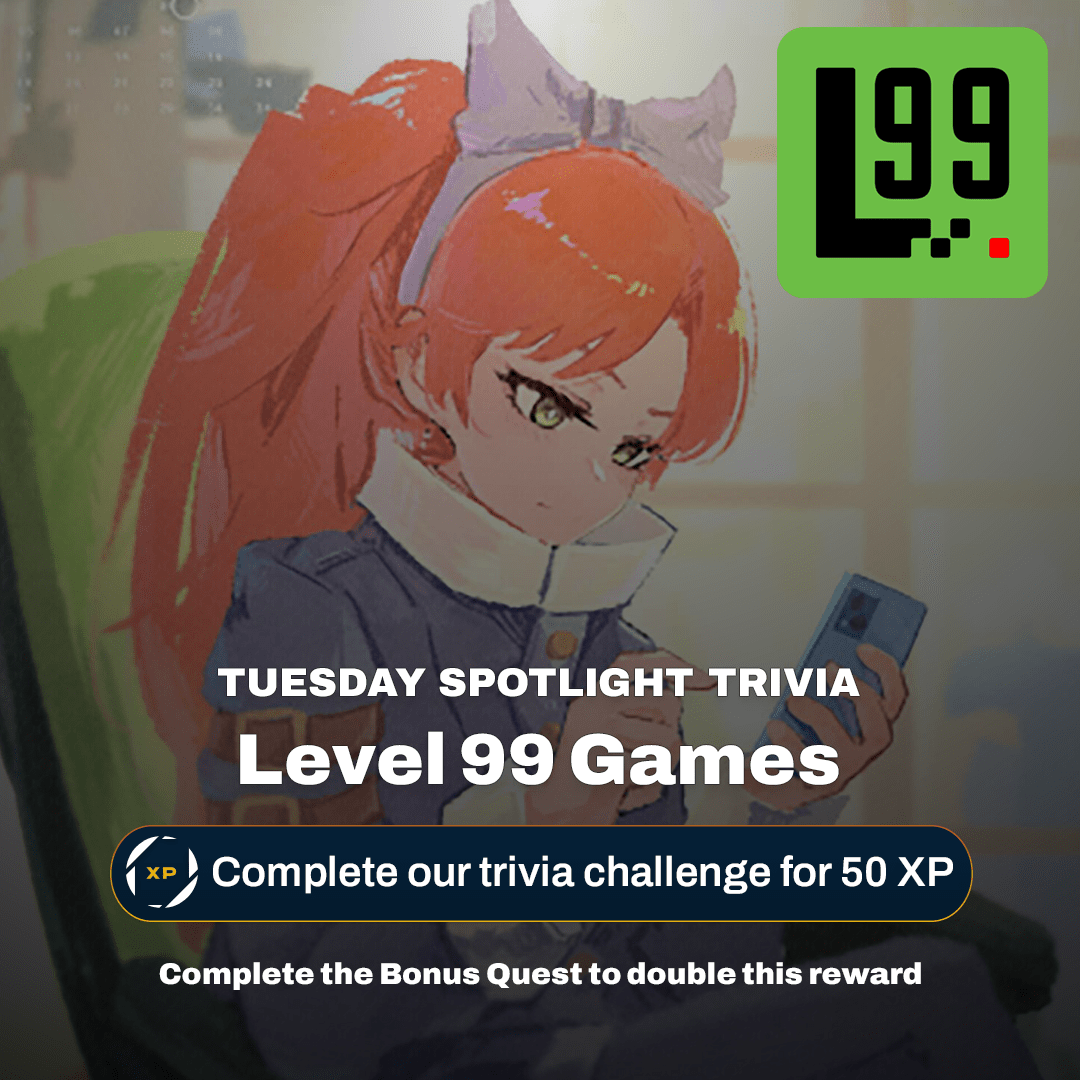 Level 99 Games: Tuesday Spotlight Trivia