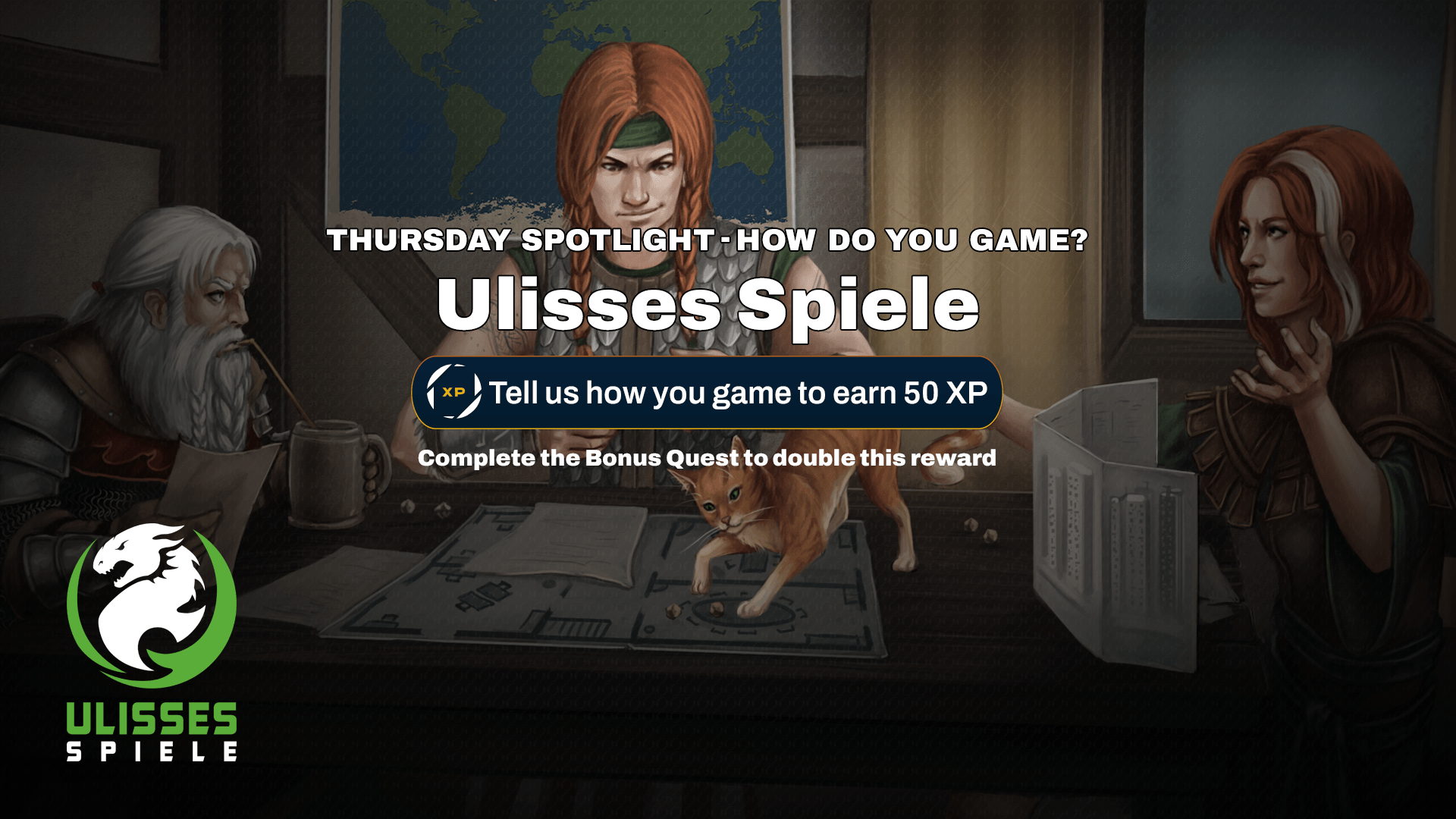Ulisses Spiele: Thursday Spotlight - How Do You Game?