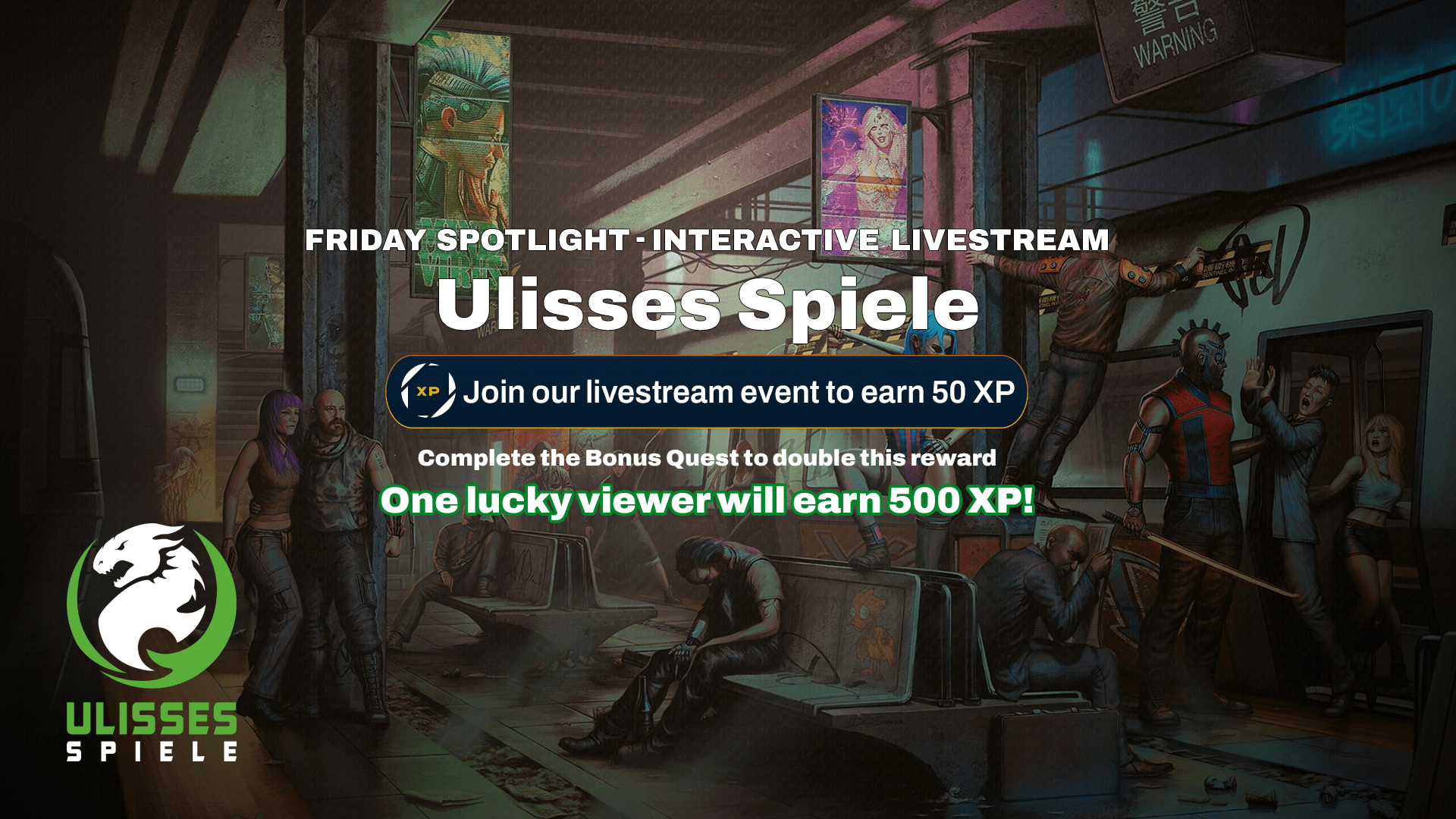 Ulisses Spiele: Friday Spotlight - Interactive Livestream