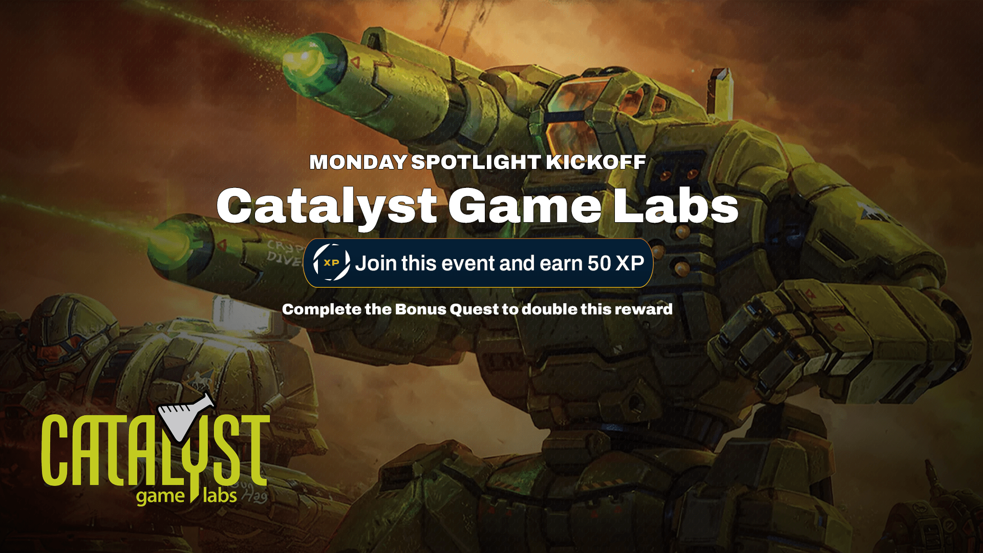 Catalyst Game Labs: Monday Spotlight Kickoff