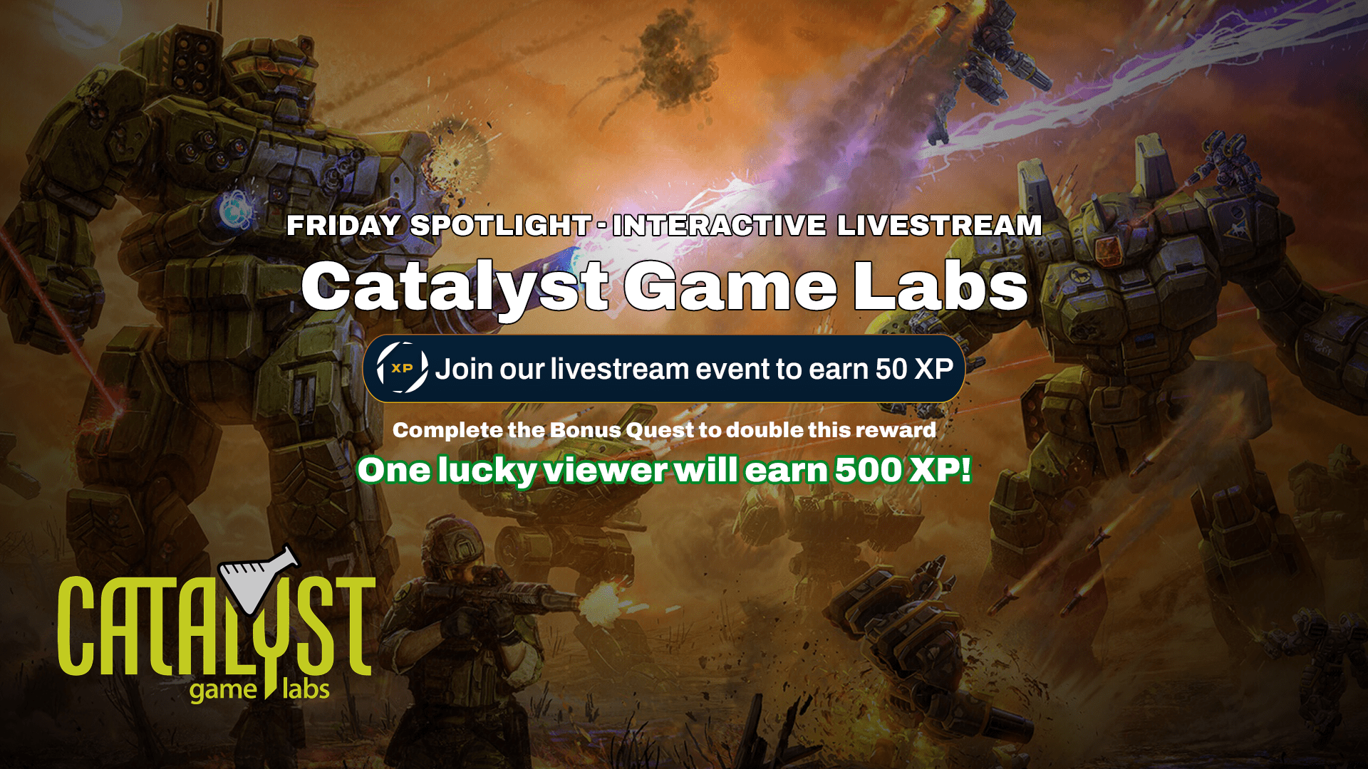 Catalyst Game Labs: Friday Spotlight - Interactive Livestream