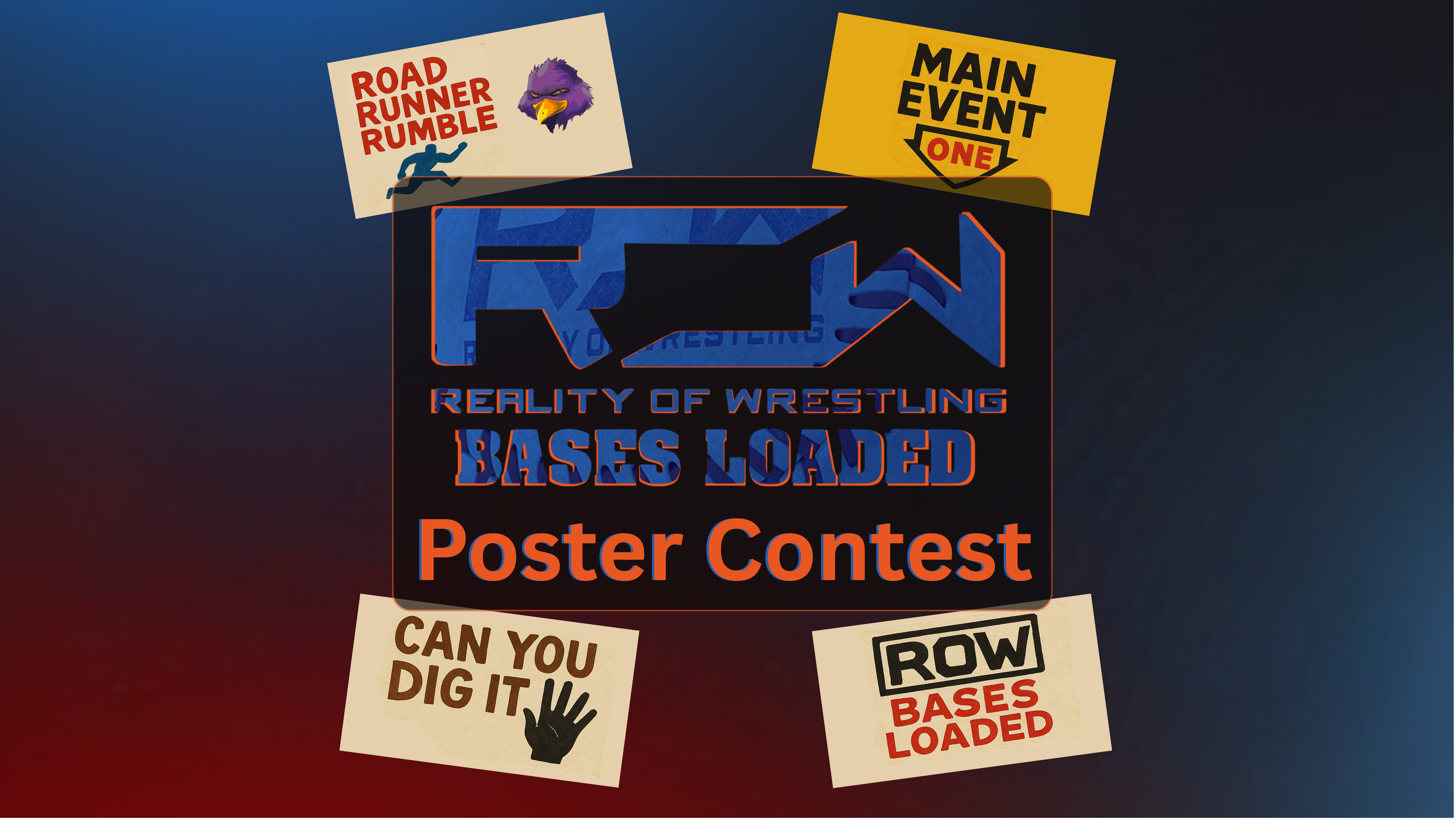 ROW Bases Loaded Poster Contest