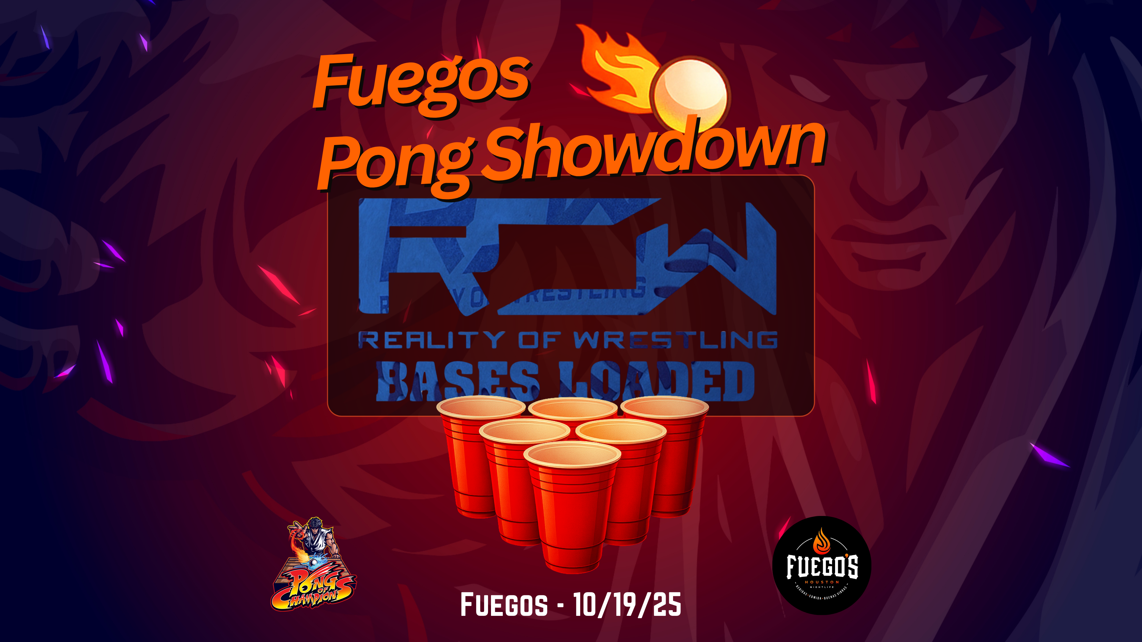 ROW Bases Loaded: Fuego’s Pong Event