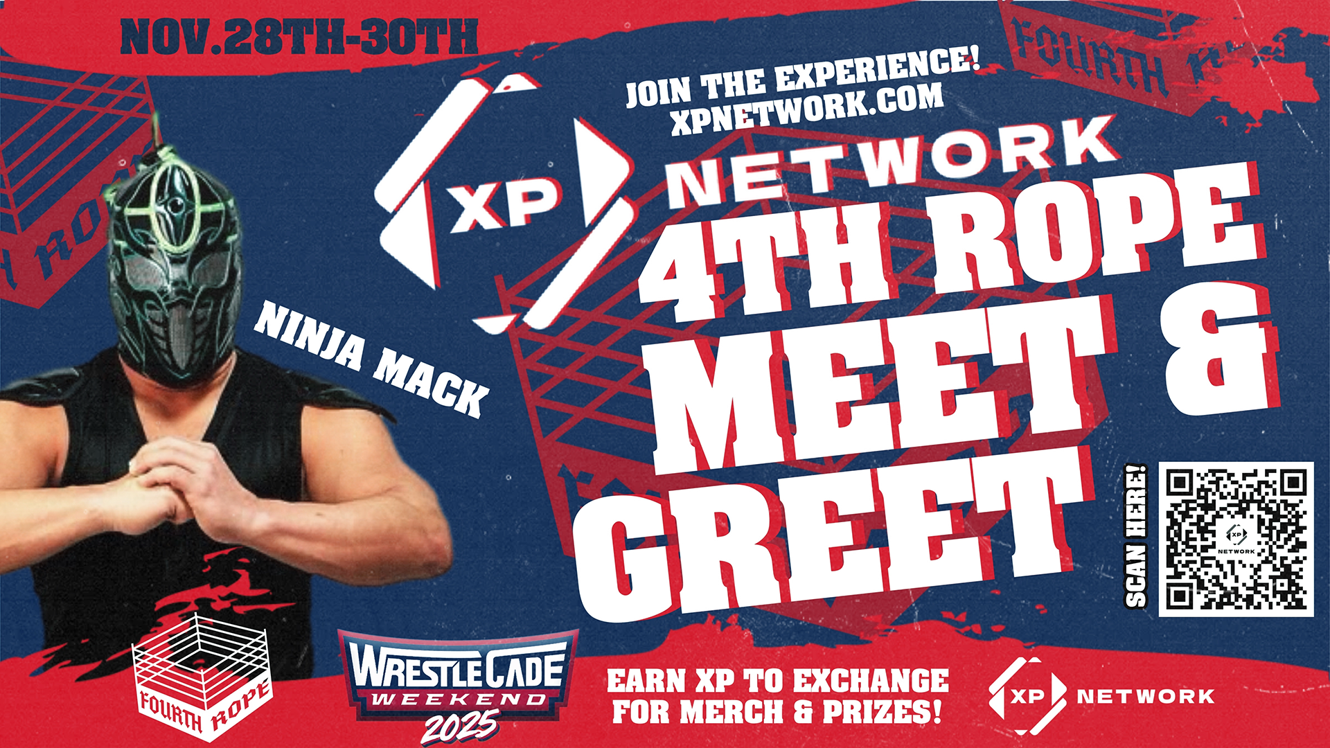 XP Booth: 4th Rope Meet & Greet Ninja Mack