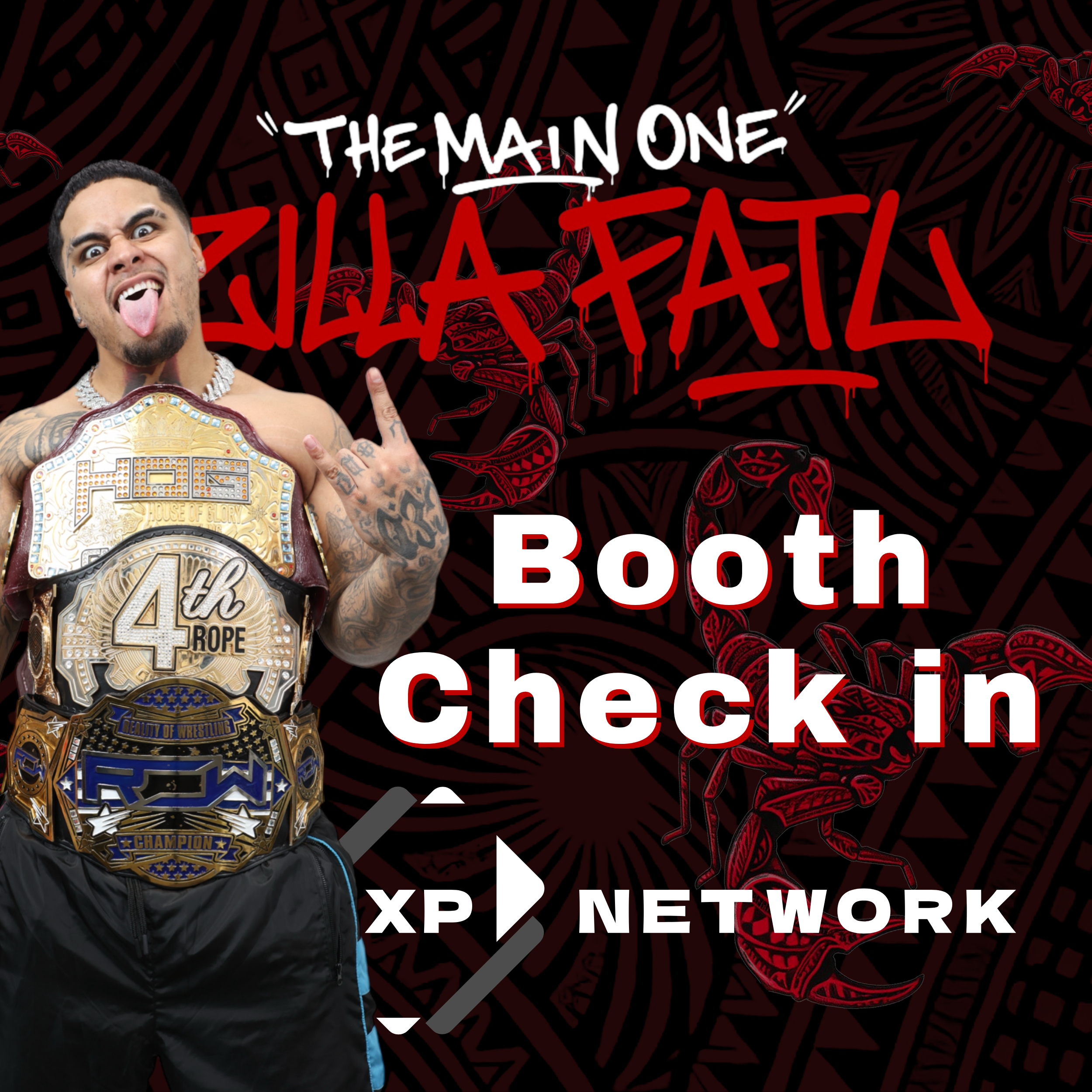 Zilla Fatu Booth Check In