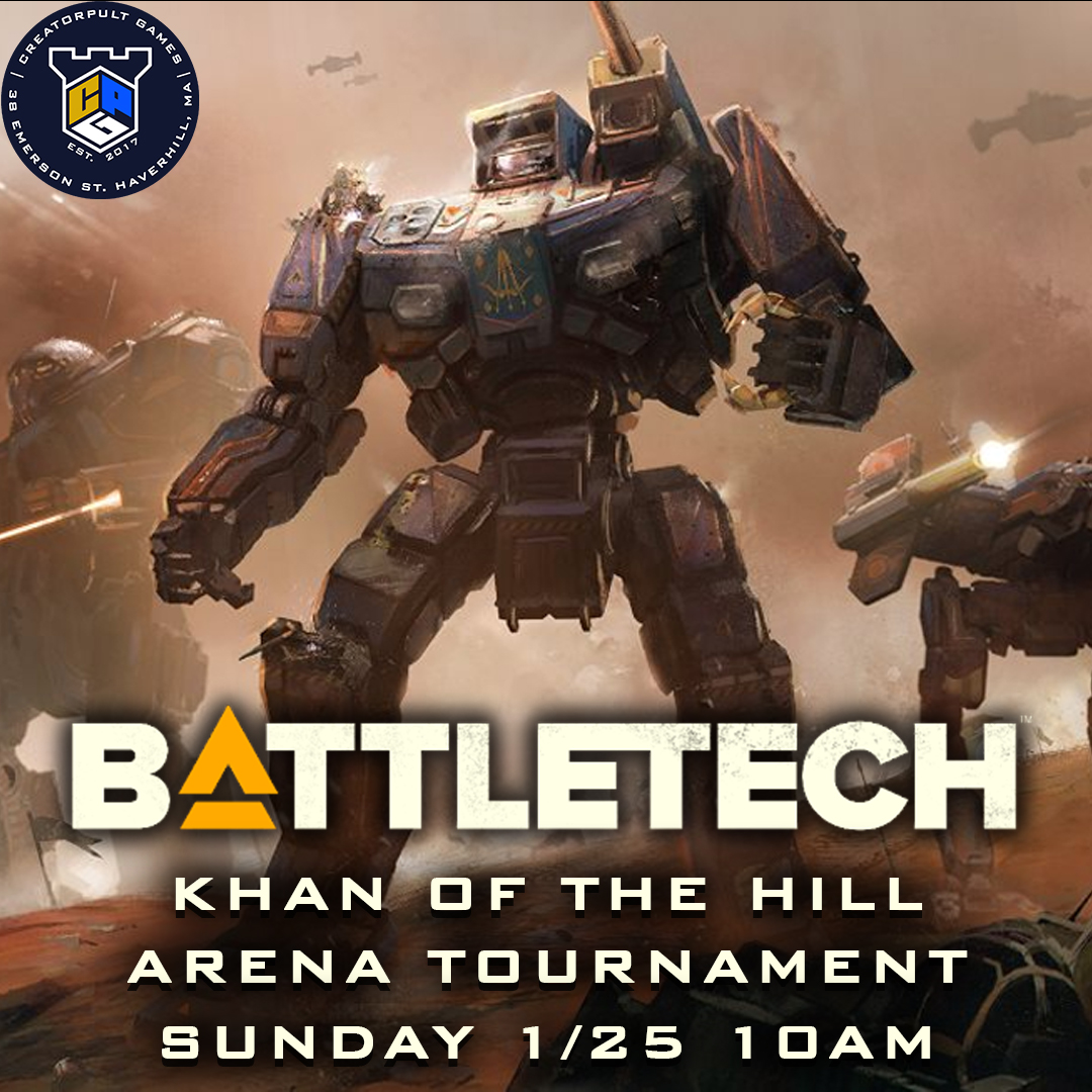 Creatorpult Games - Battletech: Khan of the Hill