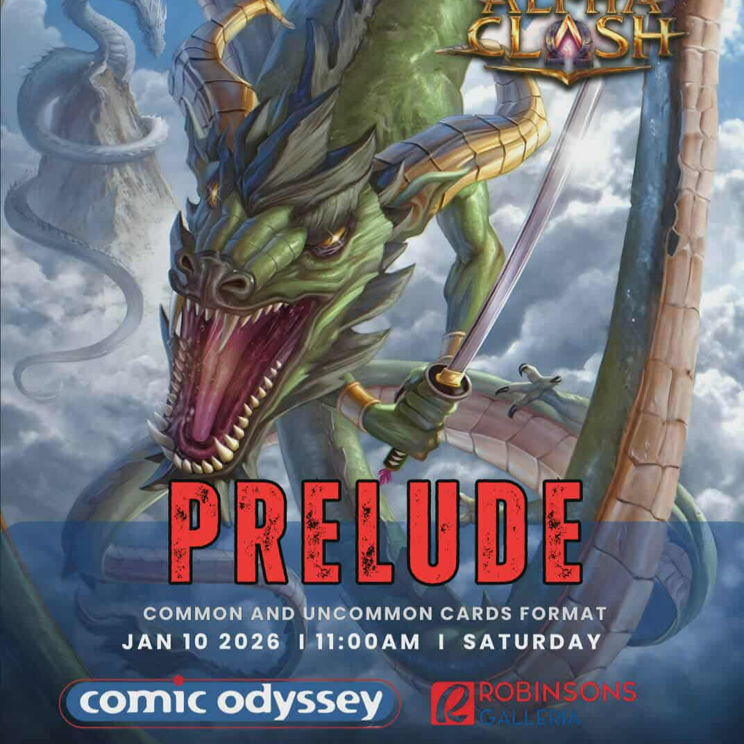 COMIC ODYSSEY: THE PRELUDE COMMON & UNCOMMON FORMAT