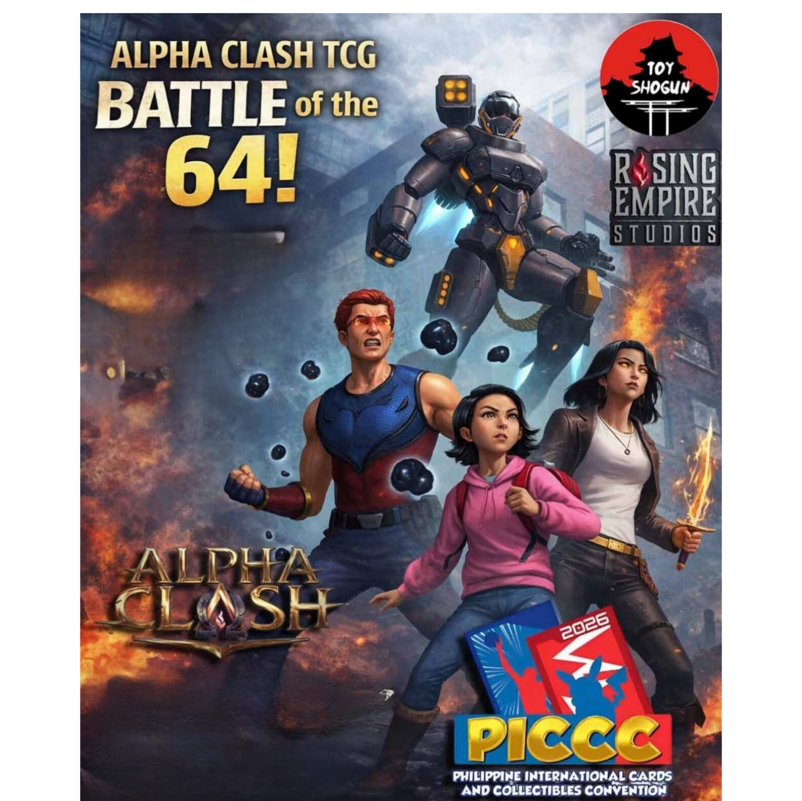 ALPHA CLASH TCG YEAR-END EVENT: THE BATTLE OF 64