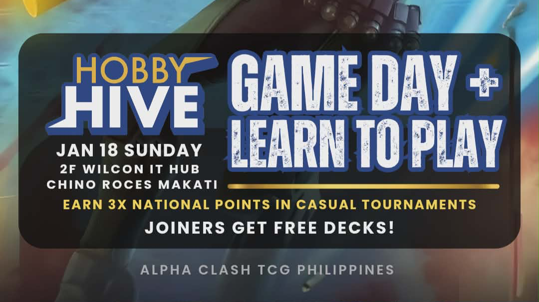 HOBBY HIVE PLUS Sunday Buzz Clash at THE HIVE