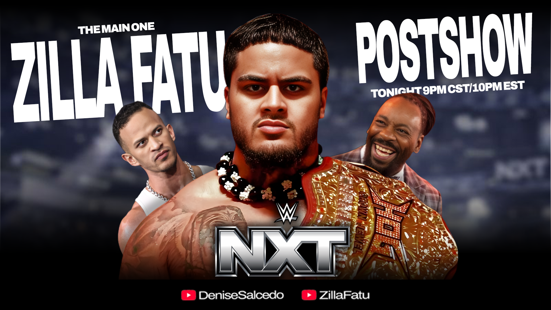 Zilla Fatu NXT Post Show