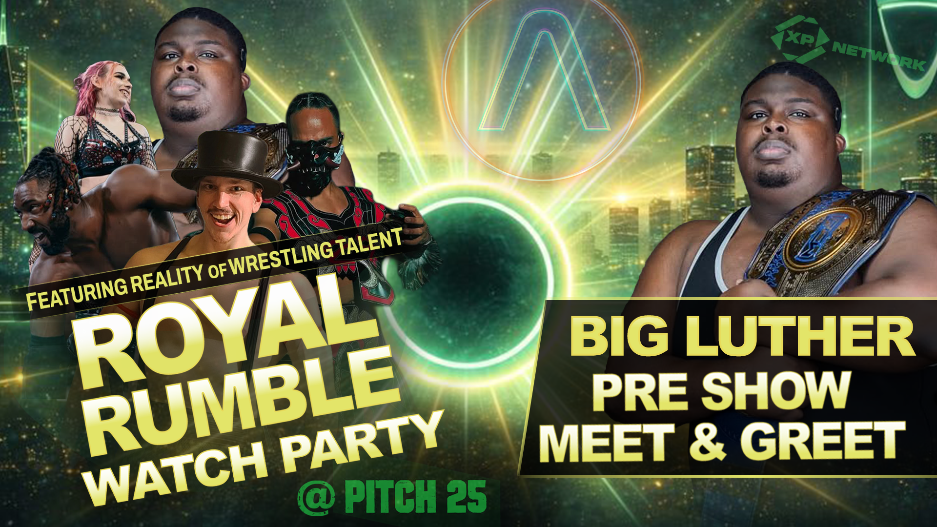 Big Luther Royal Rumble Pre Show Meet and Greet
