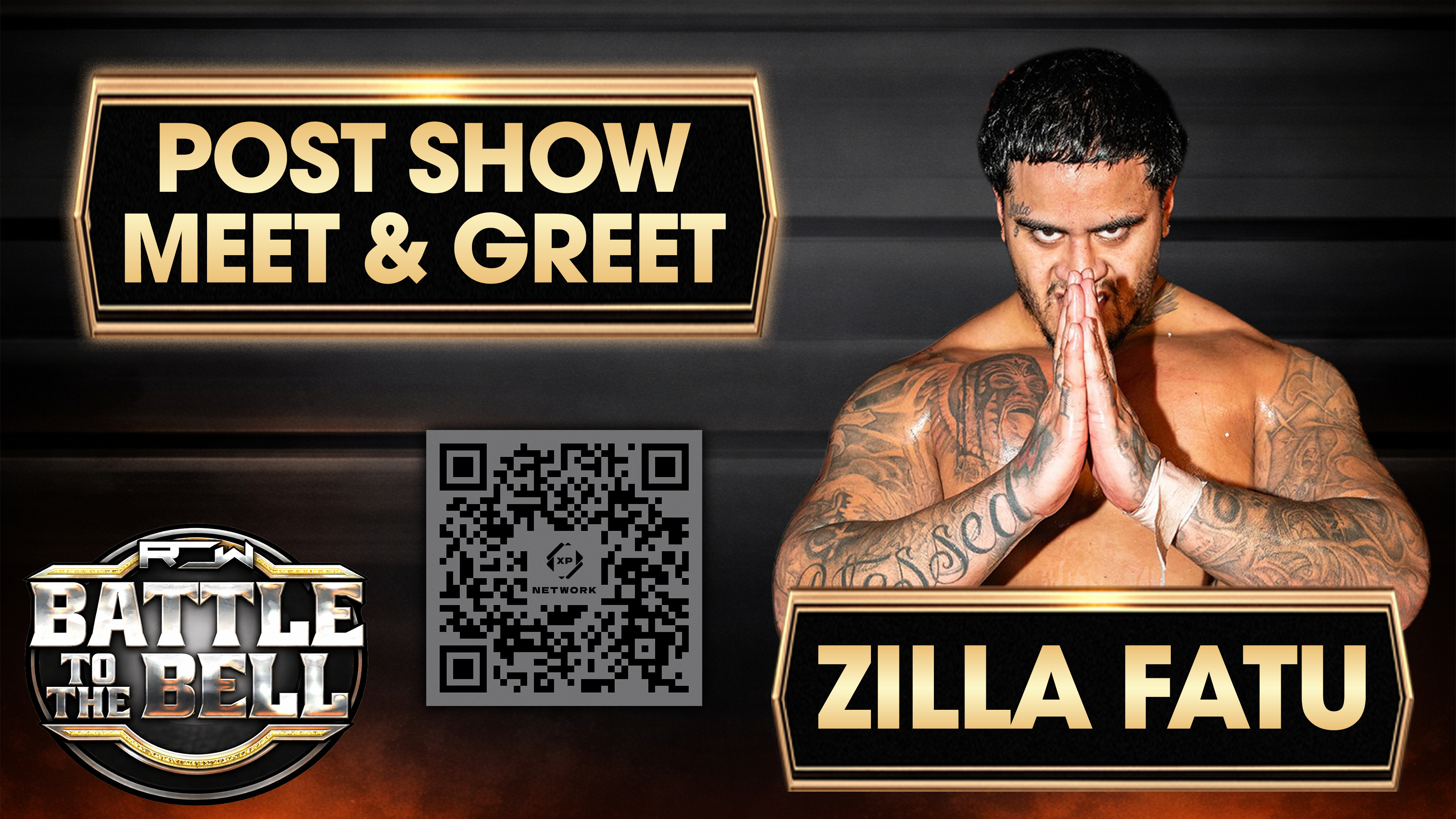 Zilla Fatu Battle to the Bell After Show Meet & Greet