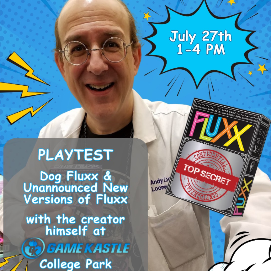 Playtesting with Andy Looney!