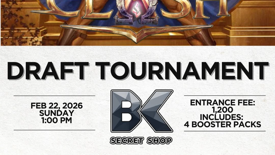 BK SECRET SHOP SET 7 ANCIENT ALPHAS DRAFT BATTLE