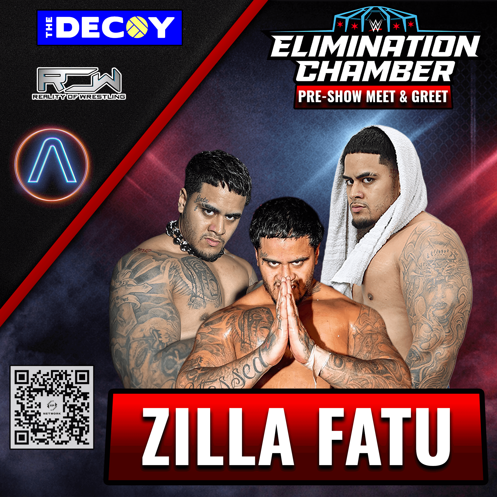 Meet Zilla Fatu at the Elimination Chamber Watch Party