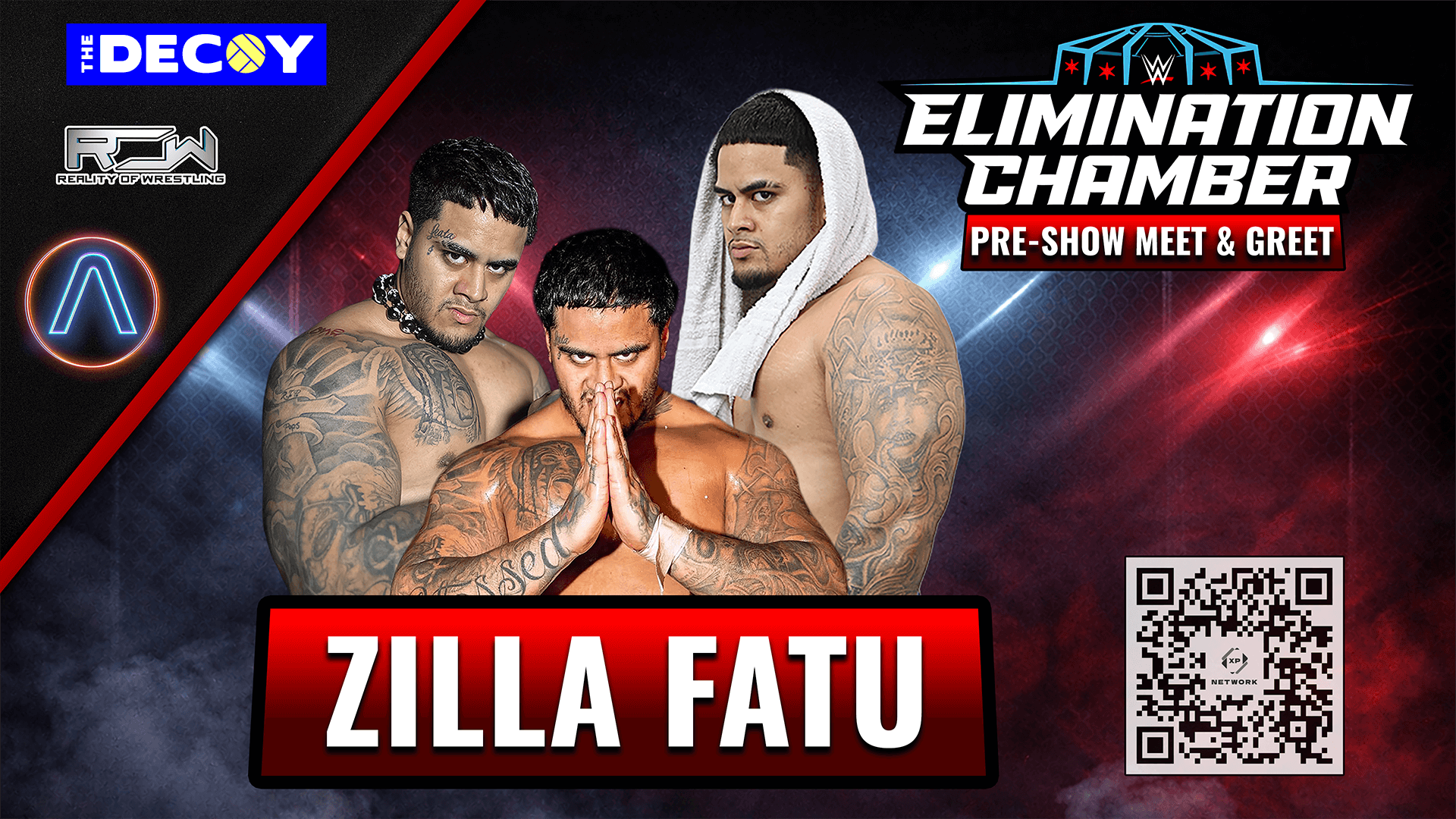 Meet Zilla Fatu at the Elimination Chamber Watch Party
