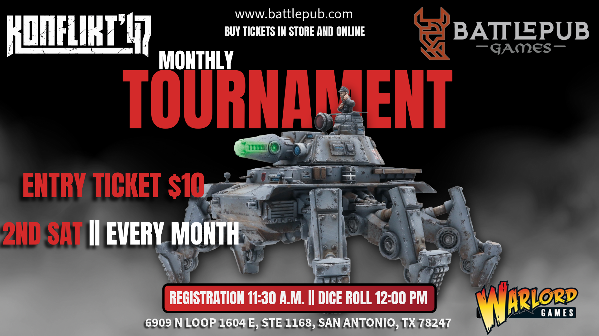 BattlePub Games's Konflikt '47 Tournament