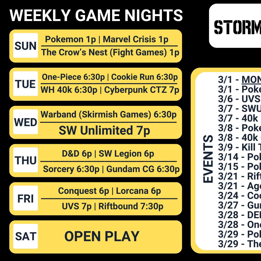 CookieRun Night 6:30p