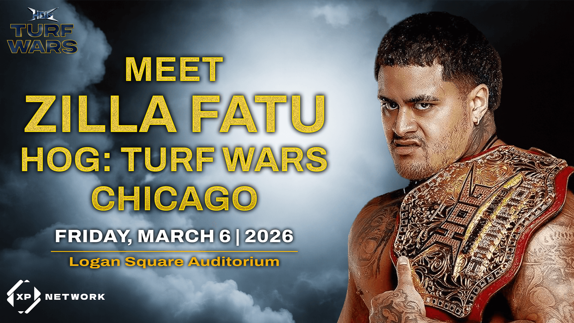 Meet Zilla Fatu at HOG: Turf Wars - Chicago