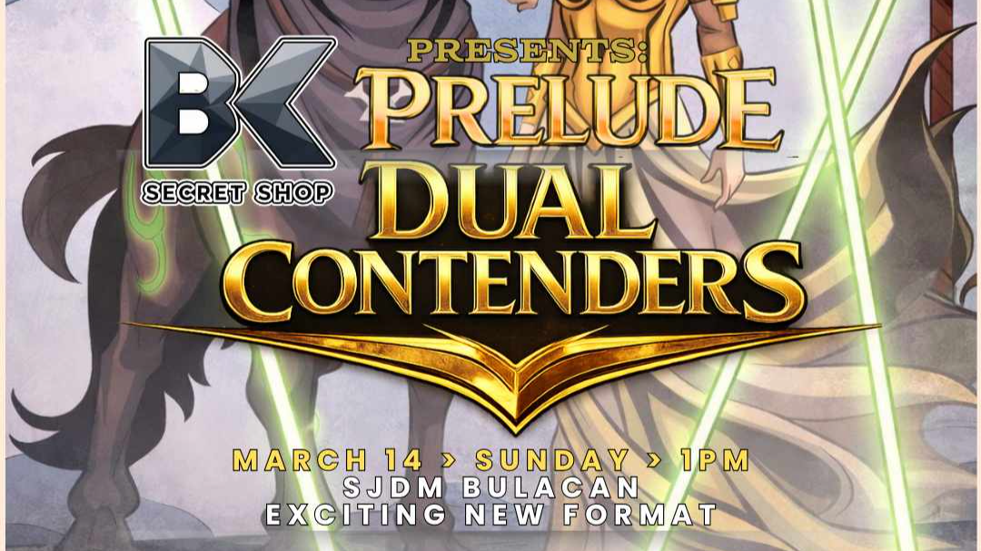 BK SECRET SHOP: THE PRELUDE DUAL CONTENDER FORMAT
