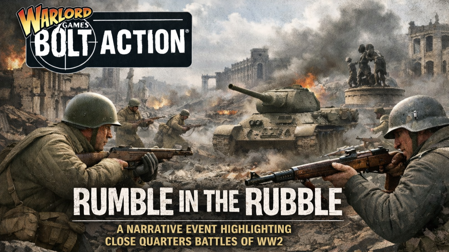 Rumble in the Rubble 2026 - A Bolt Action Narrative Event - Frontline Gaming, Las Vegas NV