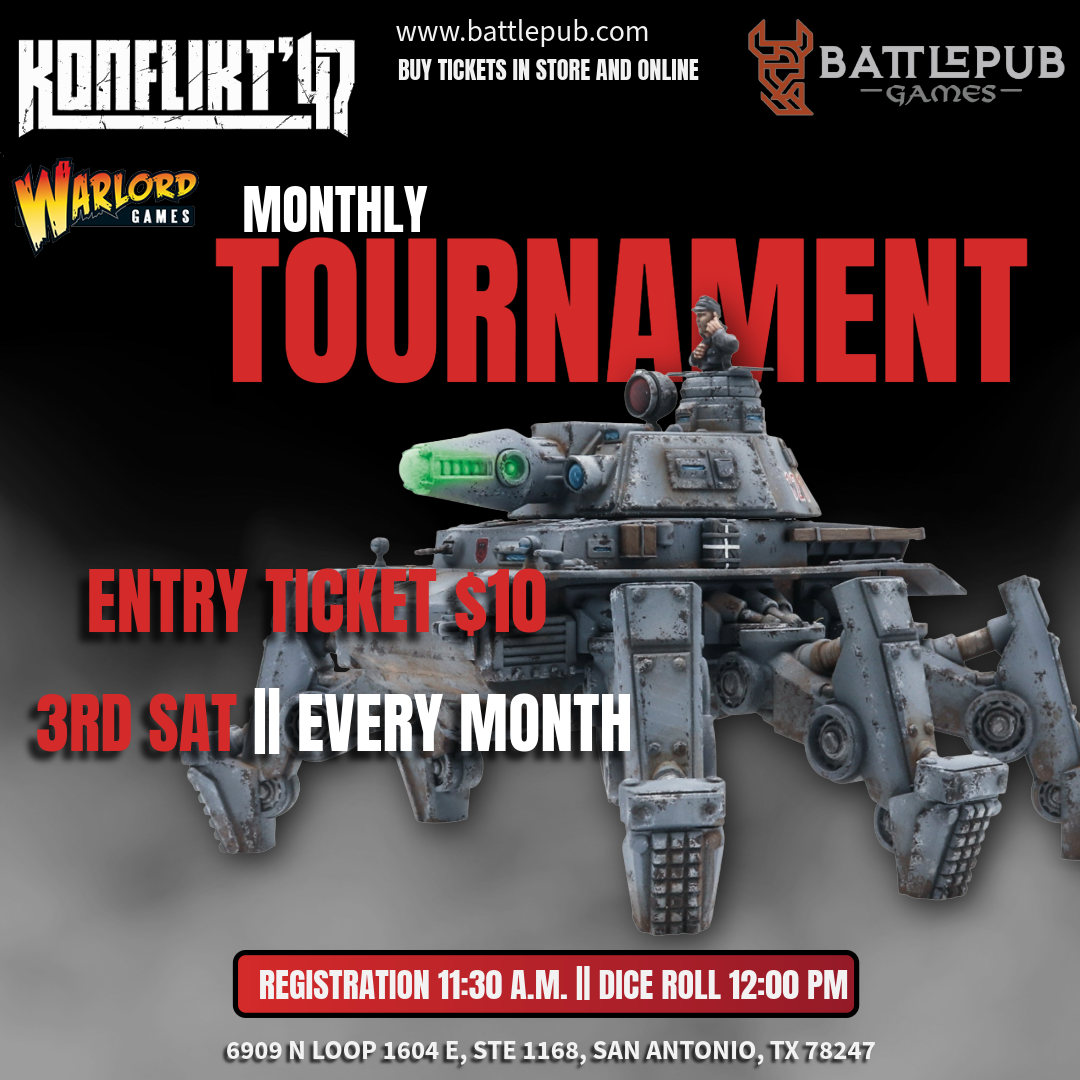 BattlePub Games's Konflikt '47 Tournament