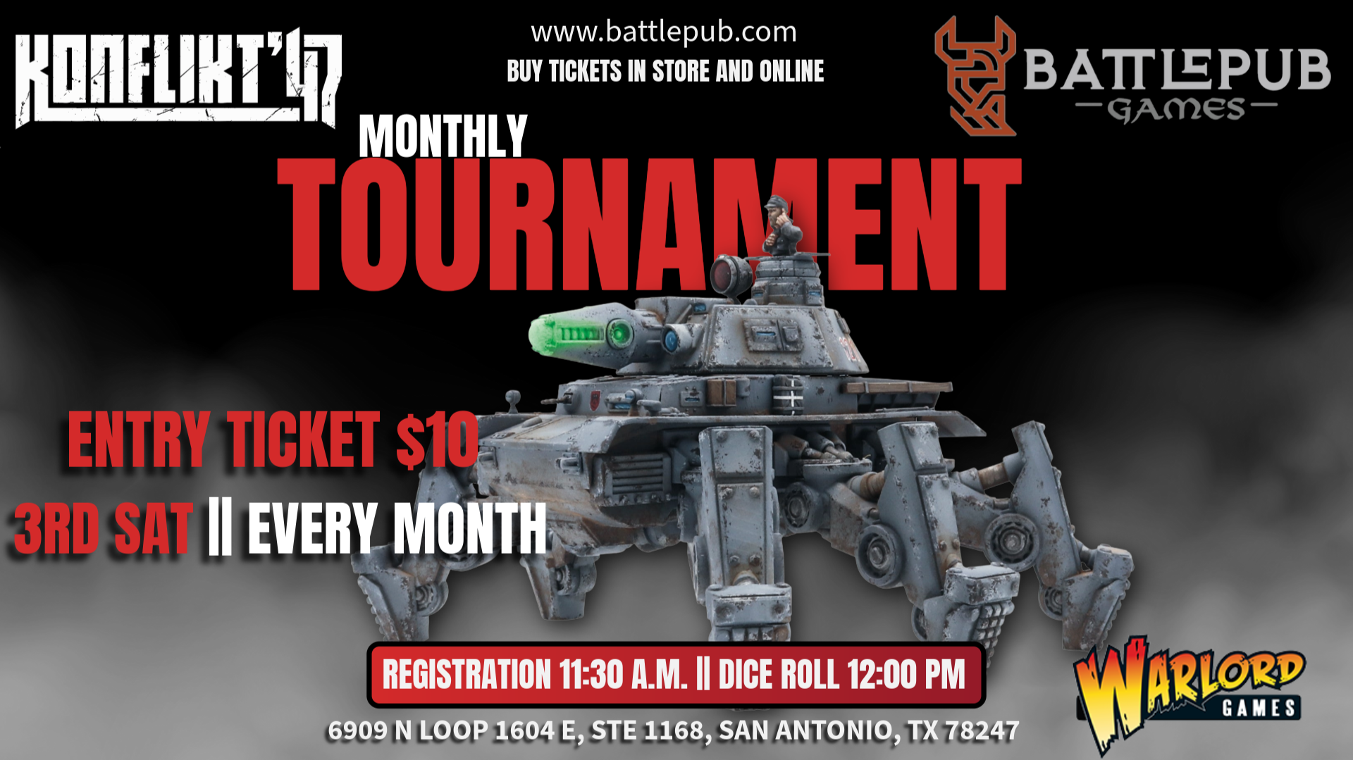 BattlePub Games's Konflikt '47 Tournament