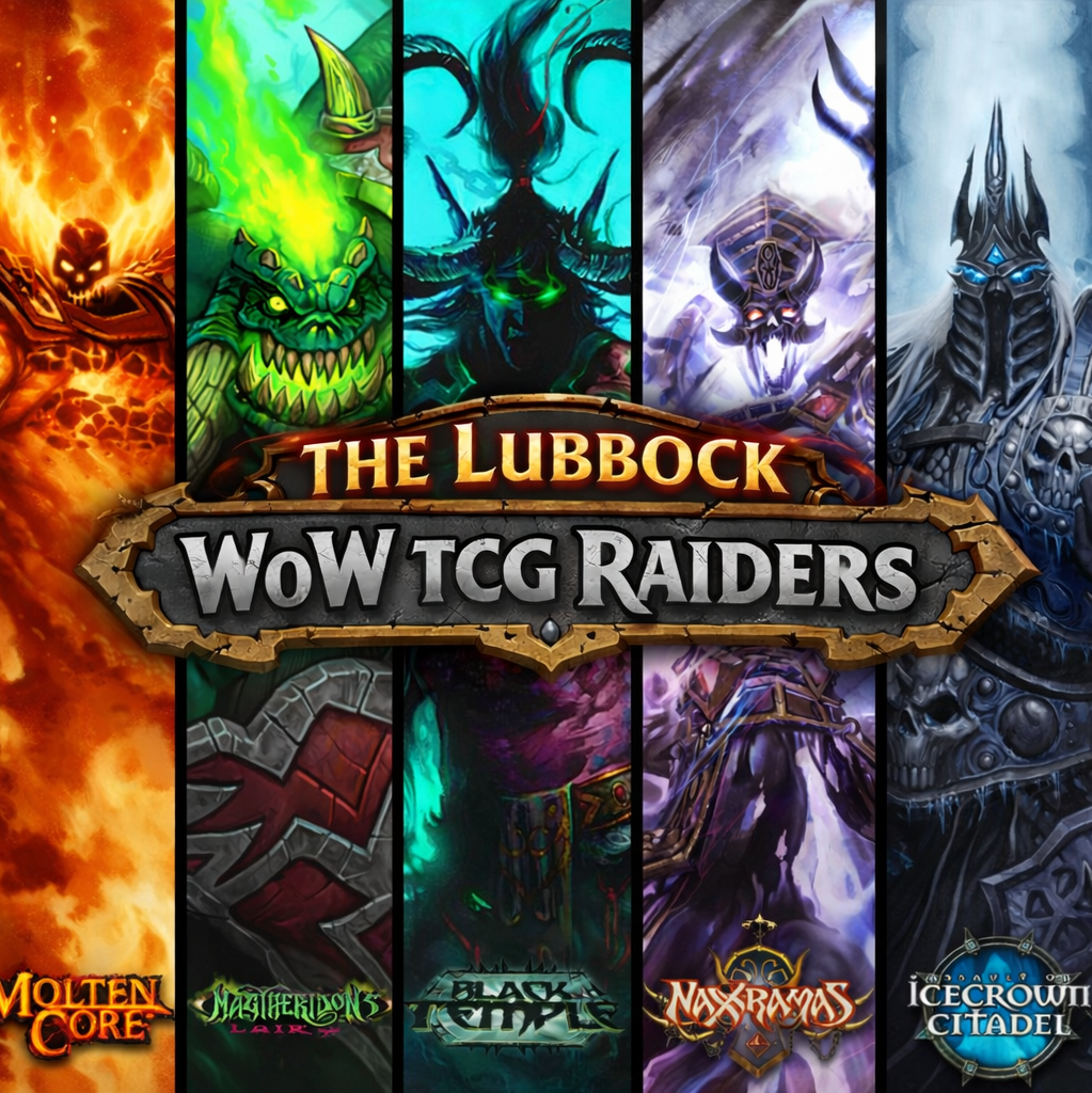 Lubbock WoW TCG Raiders Card Night