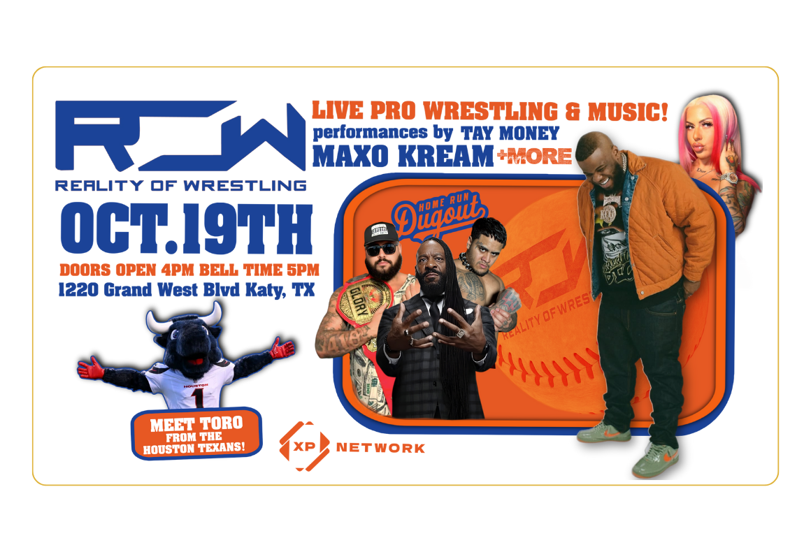 bases loaded event photo with XP network logo